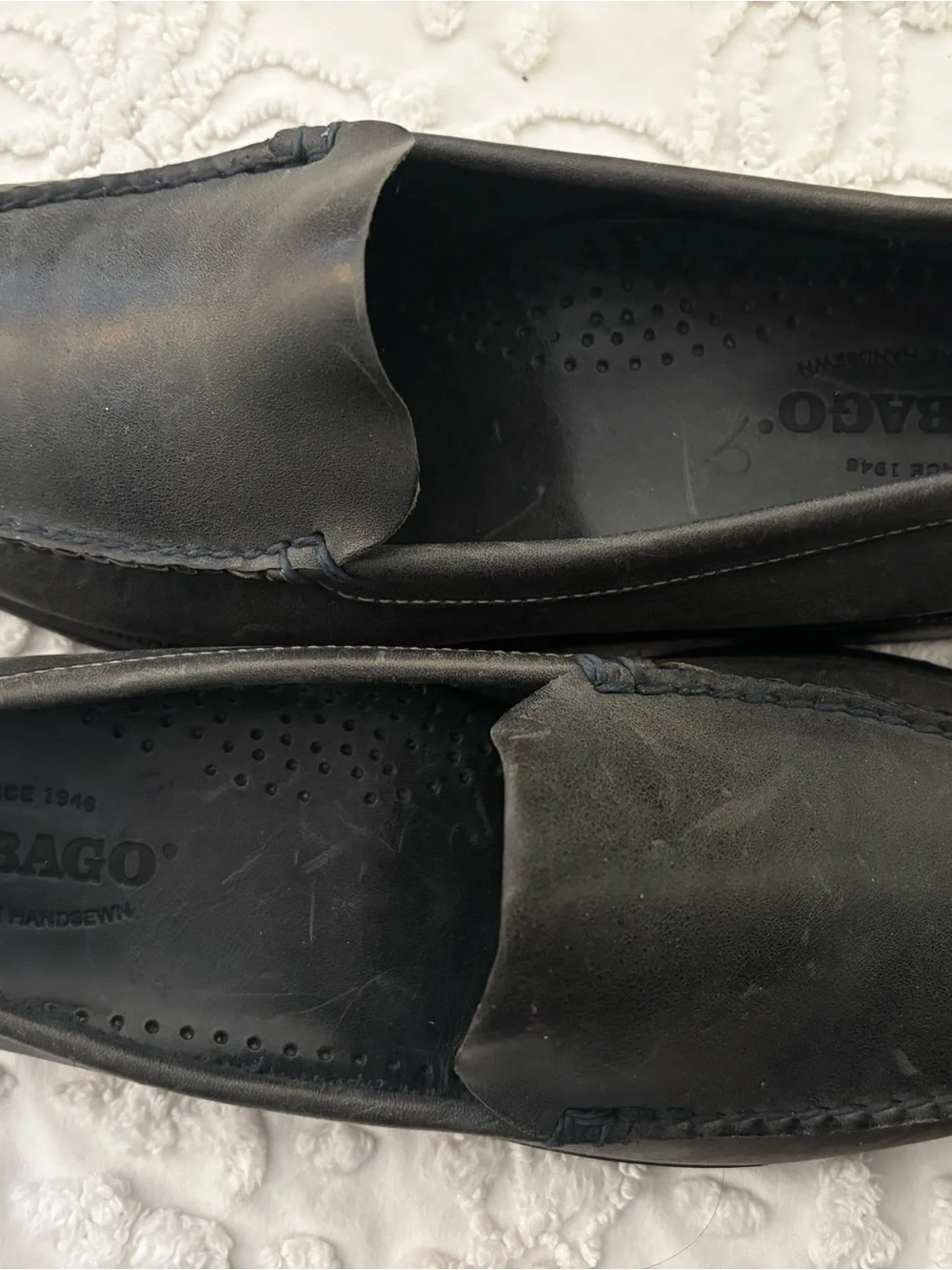 Sebago Men's Slip-On Loafers in Charcoal